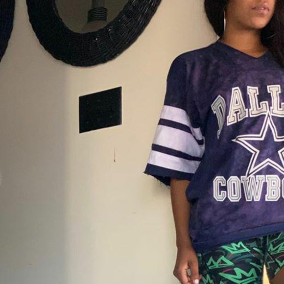 ⭐Dallas Short Sleeve Cut Tee🏈 - Picture 9 of 12